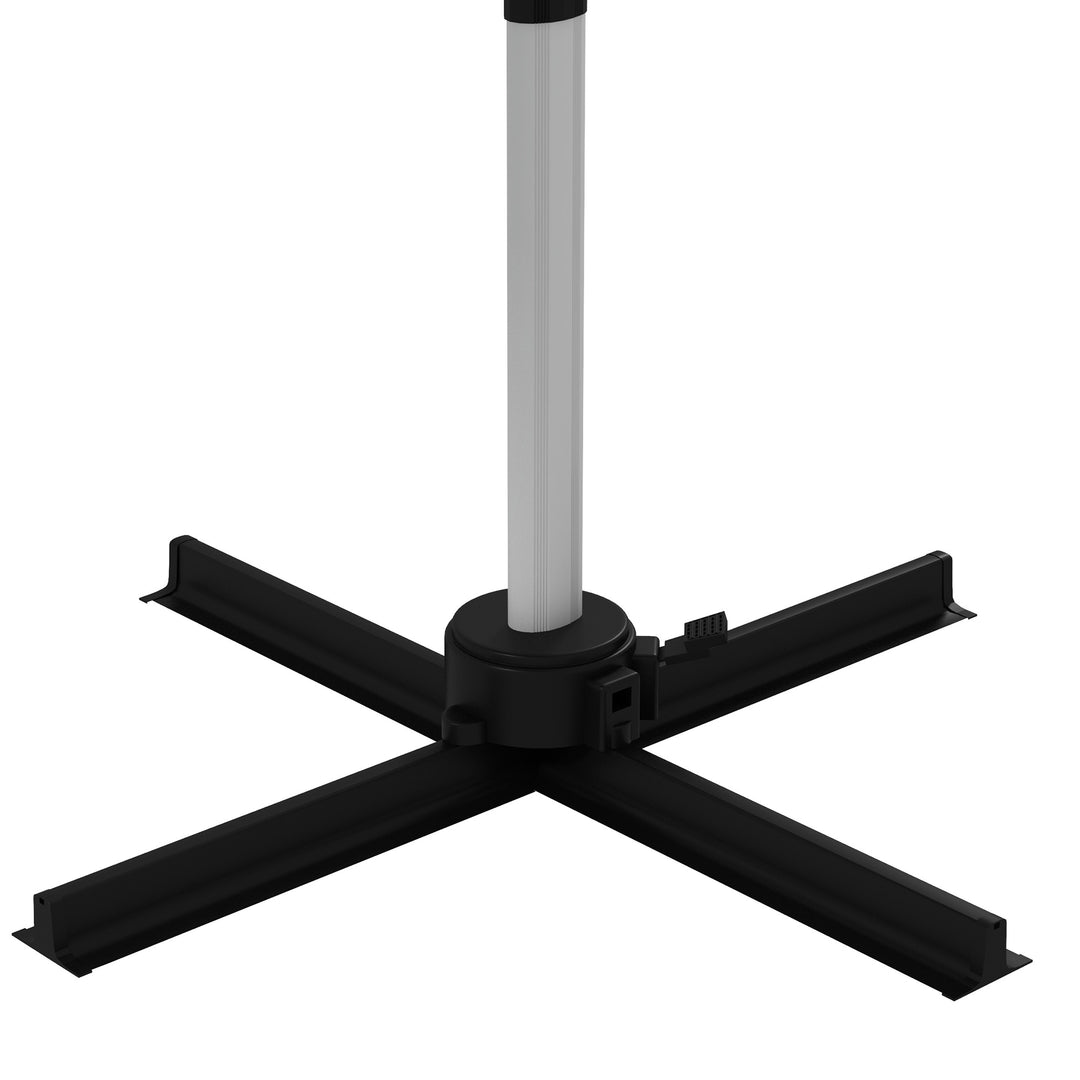 3 x 3(m) Square Cantilever Parasol with Cross Base