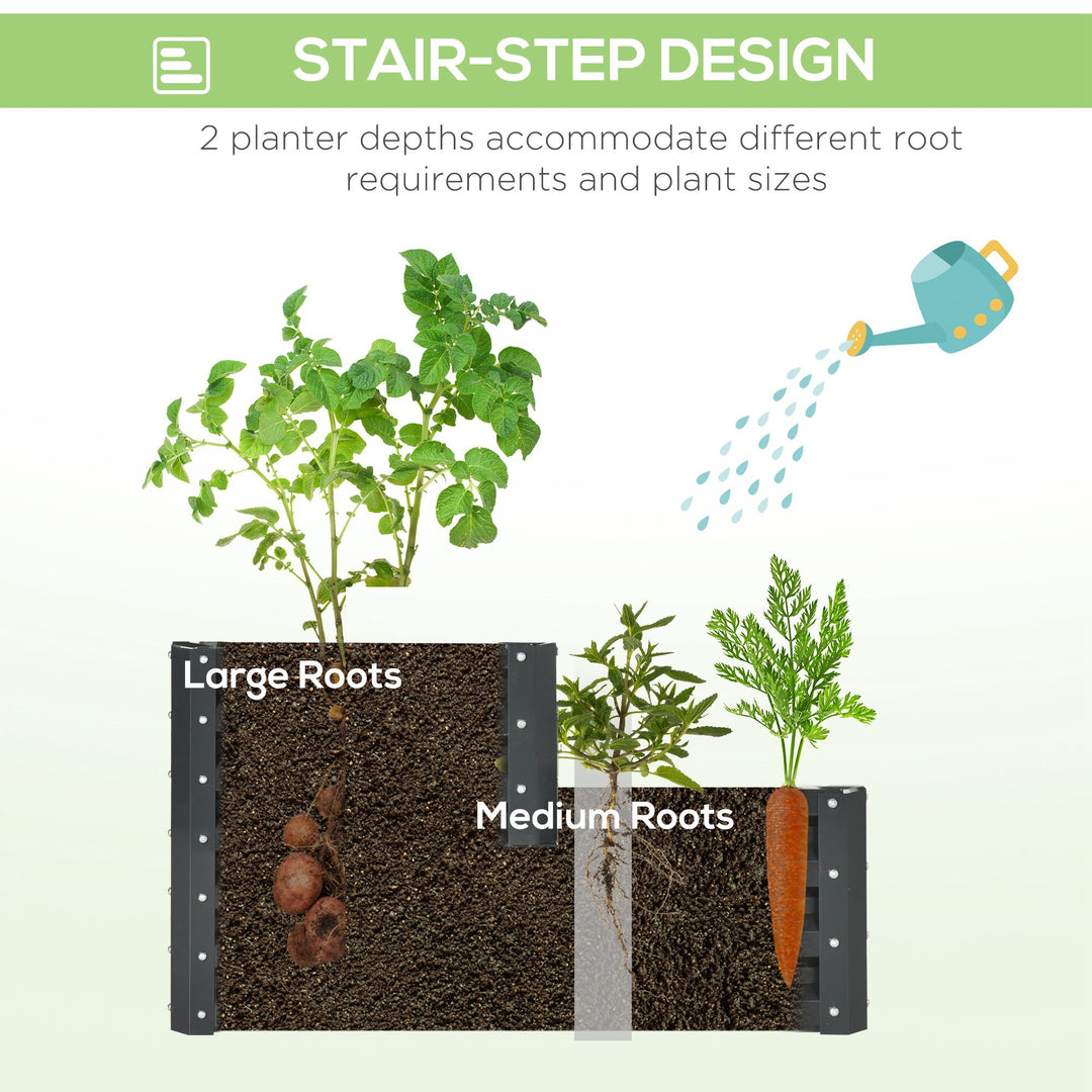 2 Tier Raised Garden Bed