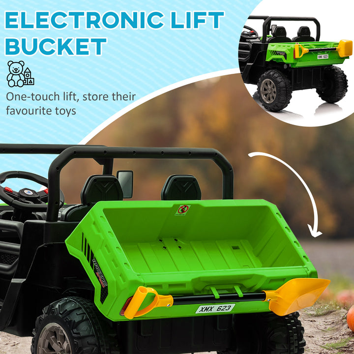 12V Two-Seater Kids Electric Ride-On Car