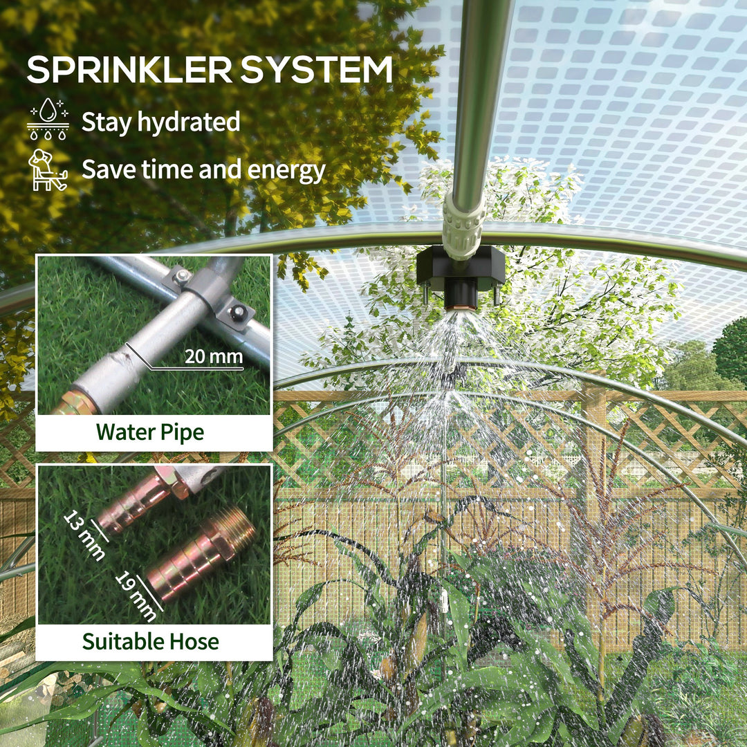 Sprinkler System Polytunnel Greenhouse