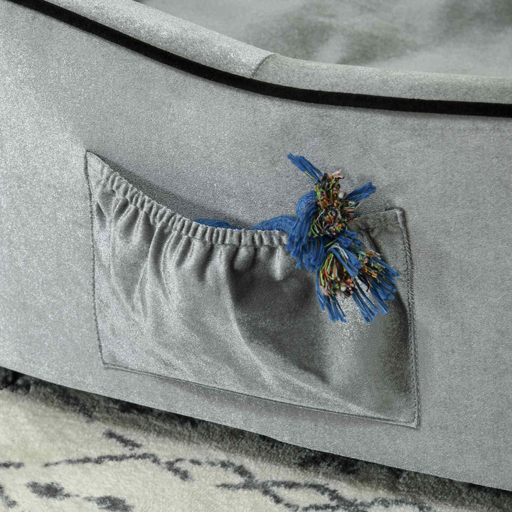 Luxurious Puppy Sofa with Storage Pocket