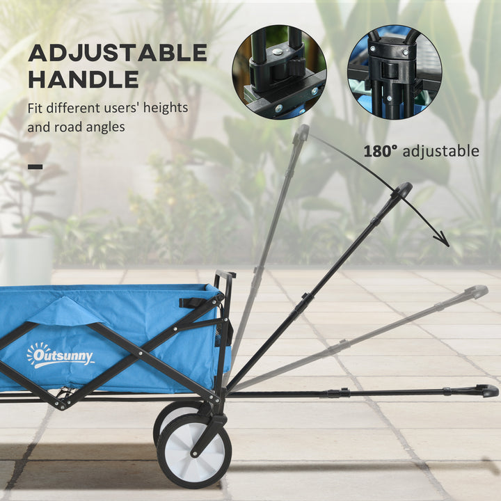 Folding Garden Trolley Cart