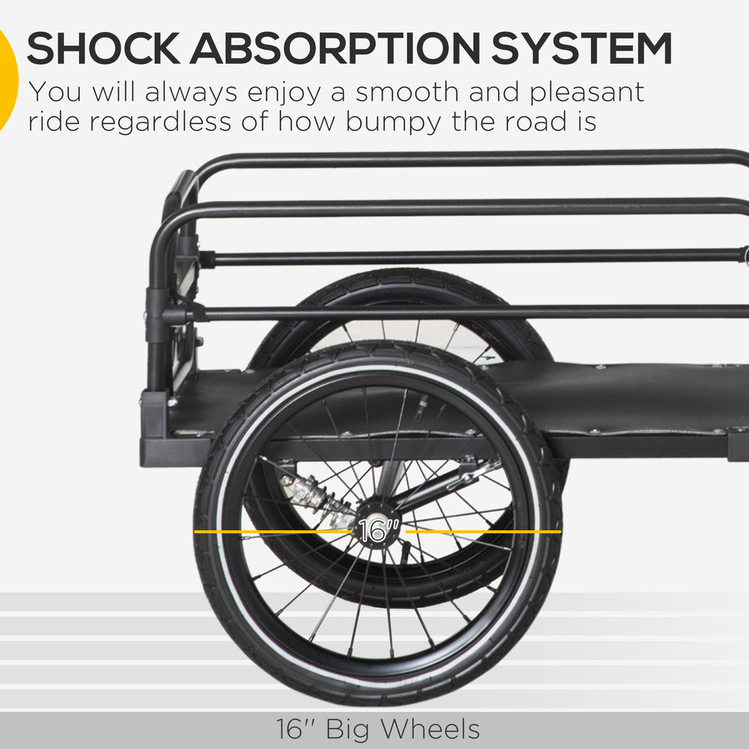 Bicycle Buddy: Steel Trailer with Suspension