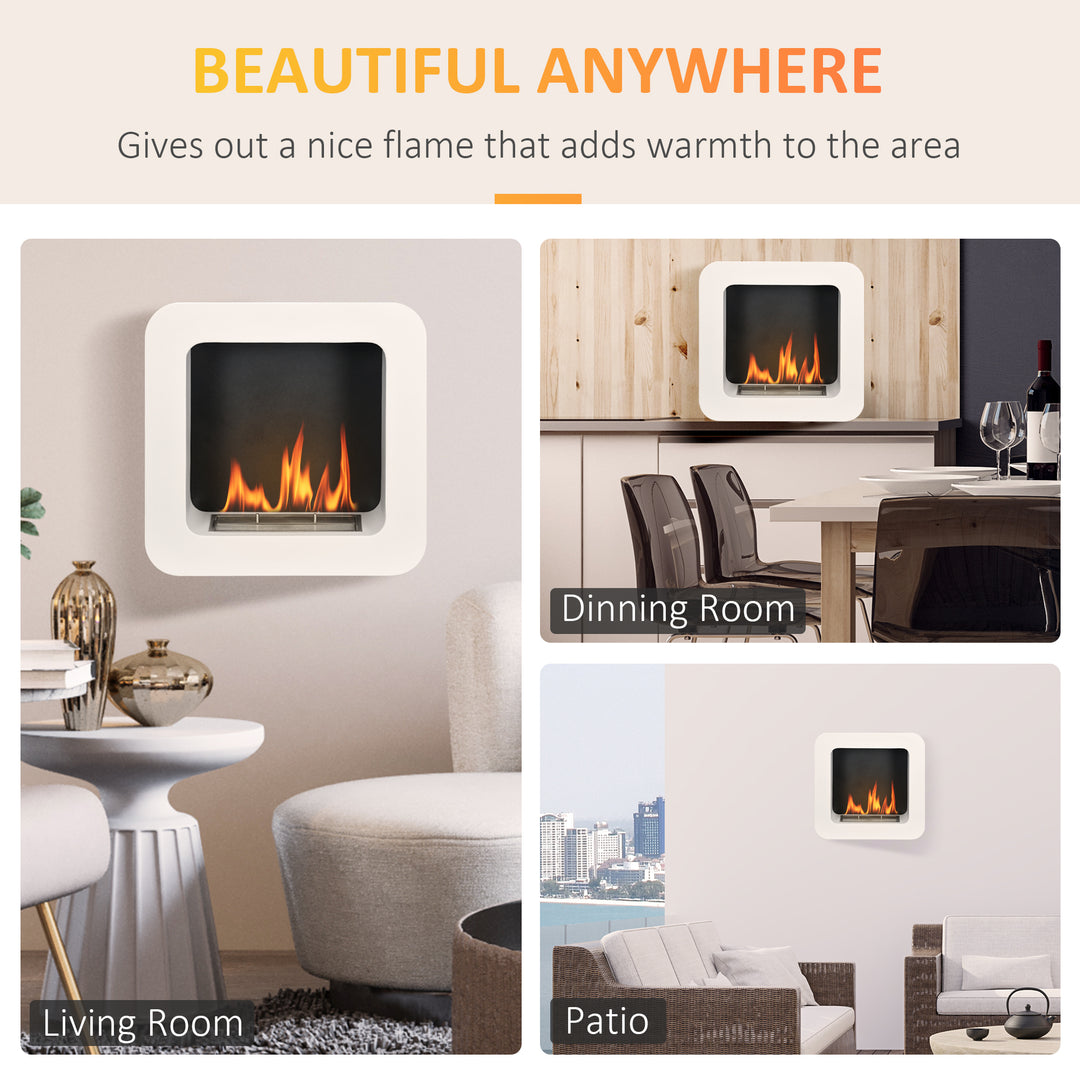 Wall Mounted Ethanol Fireplace