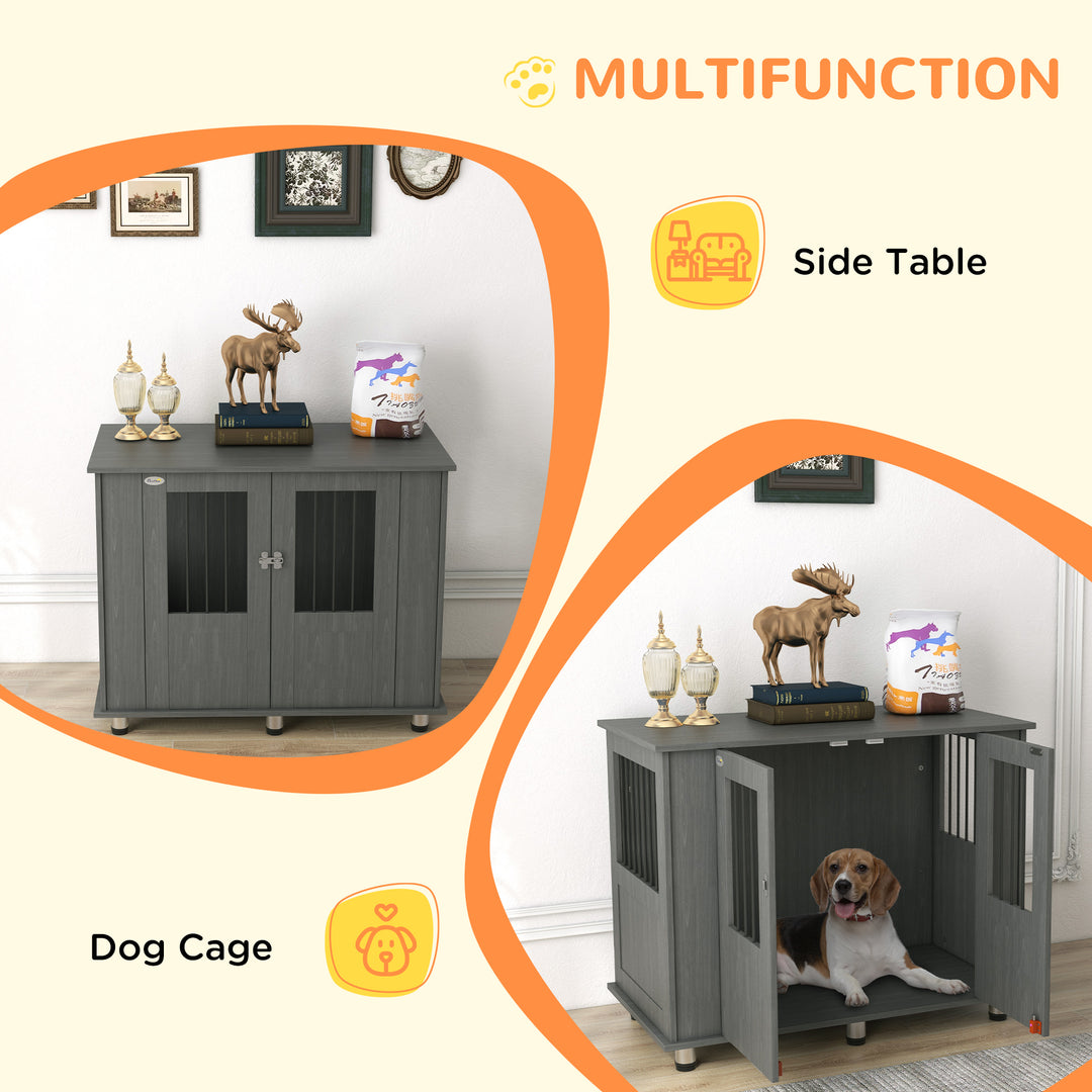 Indoor Dog Crate Furniture for Medium and Large Dogs