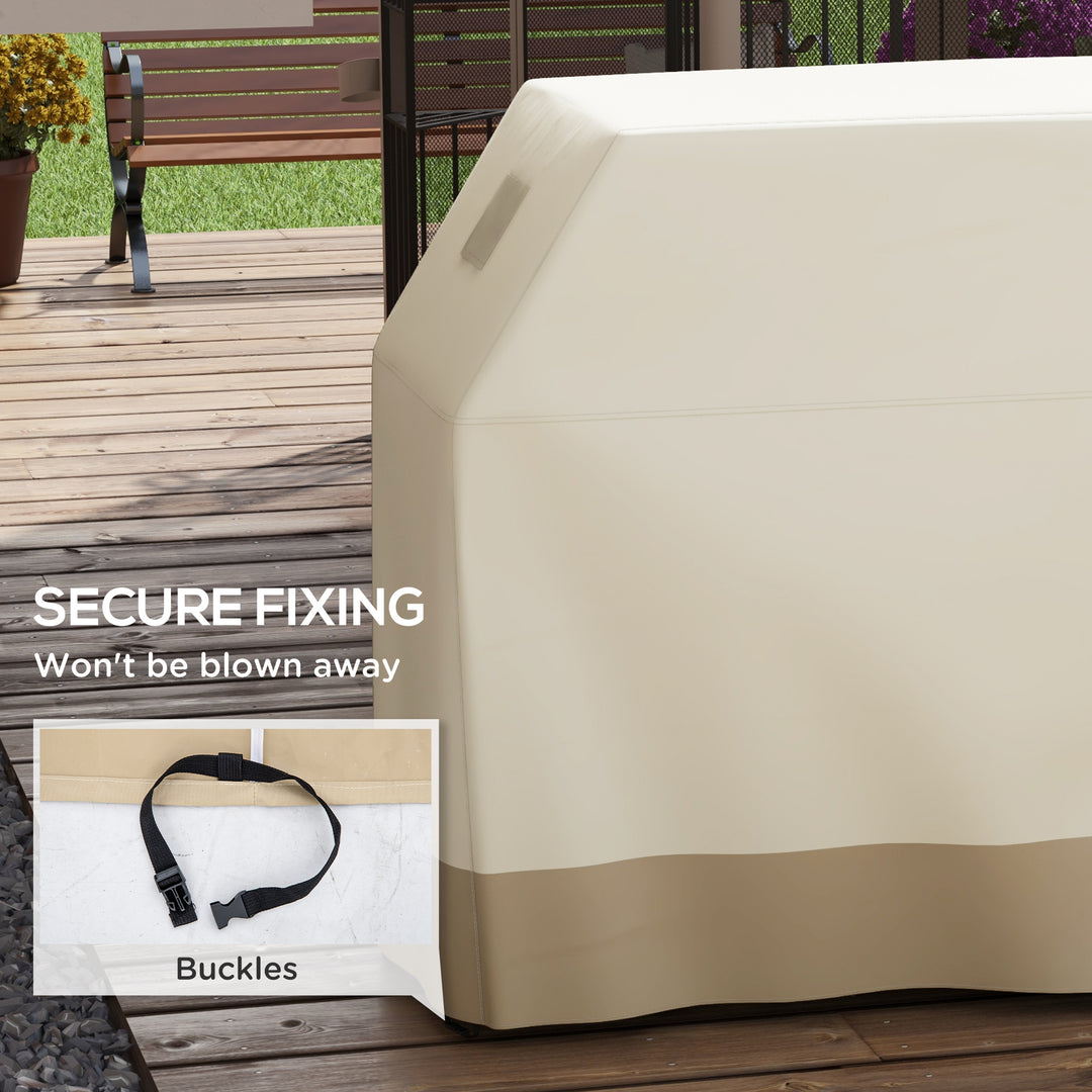 Grill Cover: Waterproof PU-Coated Outdoor Protector for Barbecues