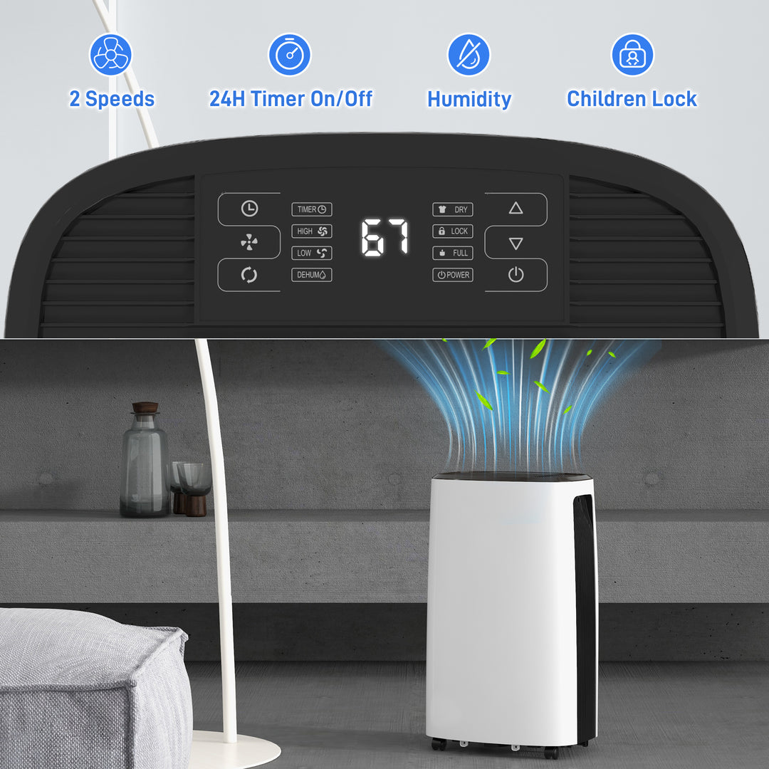 16L/Day Dehumidifier and Air Purifier