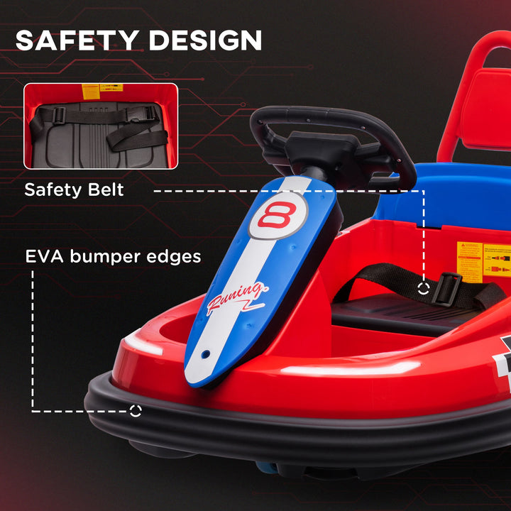 Bumper Car for Kids with 360° Spin