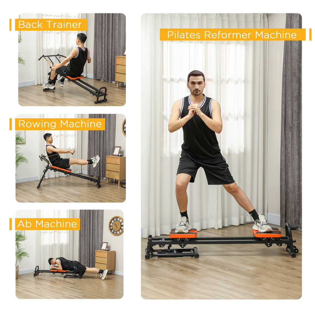 Abdominal Trainer w/ Adjustable Push Up Bar