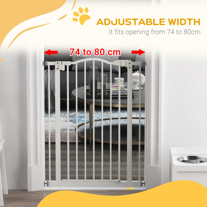 Metal Pet Safety Gate Dog Gate Folding Fence