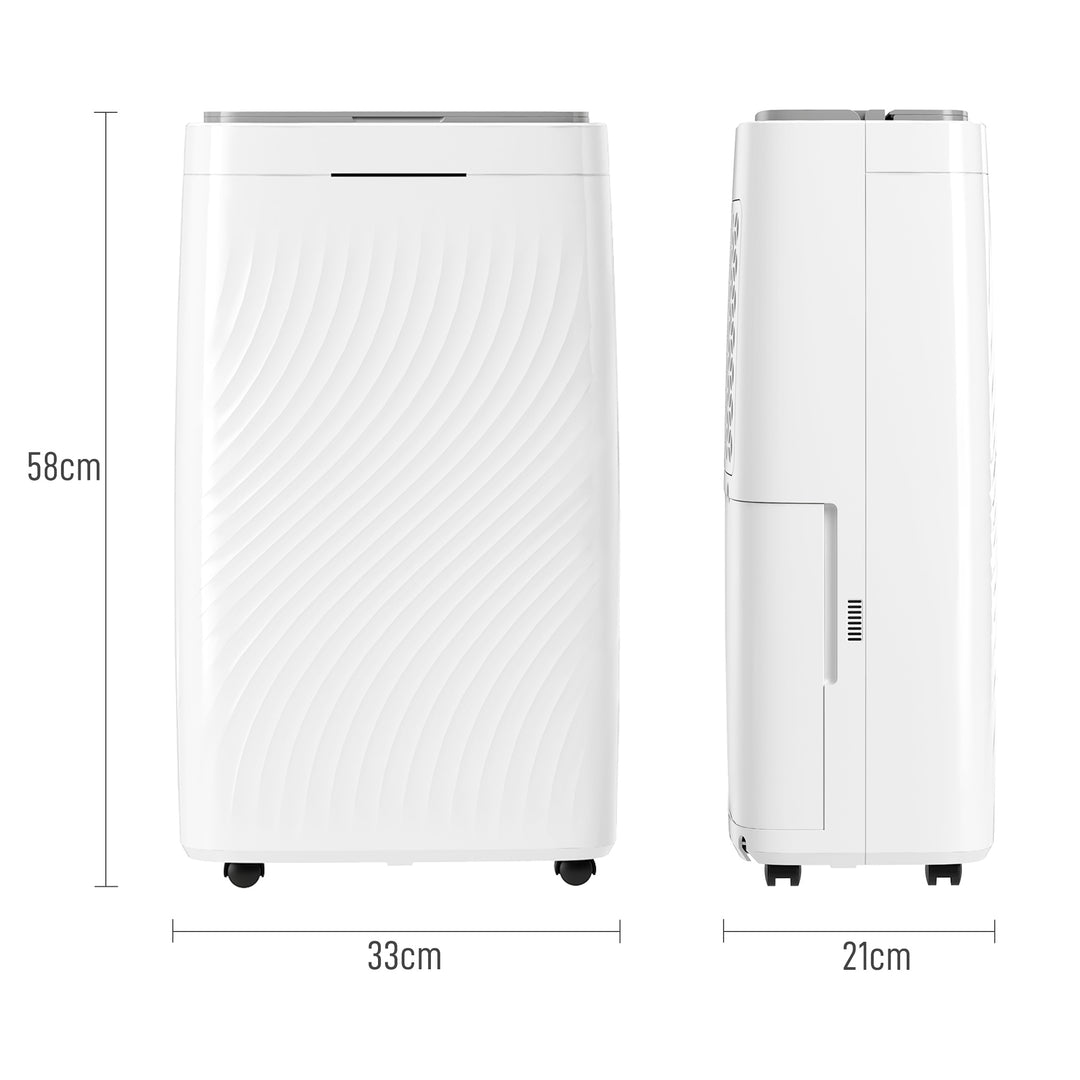 16L/Day Dehumidifier Clothes Dryer with Air Filter