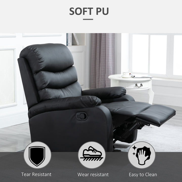 PU Leather Reclining Chair