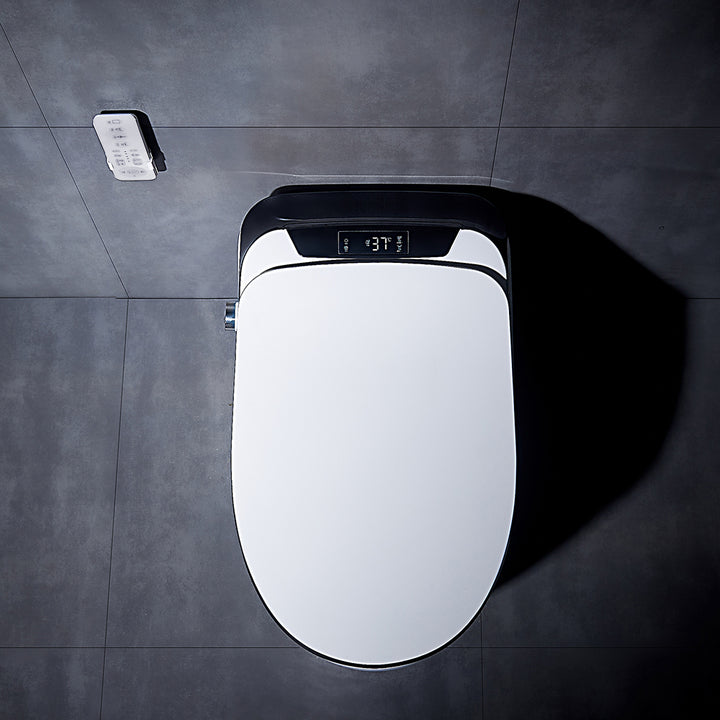 Automatic Toilet One-Piece Floor Mounted Self Clean Smart Toilet Horizontal Outlet