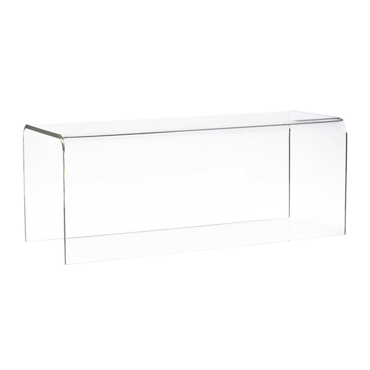 1070mm Modern Minimalist Acrylic Clear Backless Hallway Bench