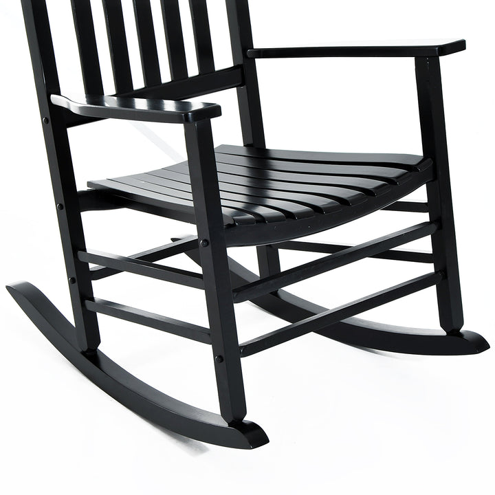 Wooden Rocking Chair: Patio Rocker Armchair for Outdoor Seating