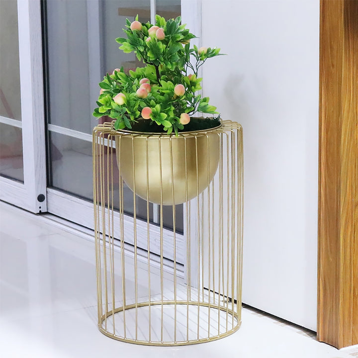 500mm Modern Flower Stand Gold Plant Stand for Indoors Modern Flower Stand in Large