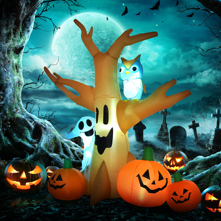 Next Day Delivery Inflatable Pumpkin Decoration Halloween Inflatable Tree