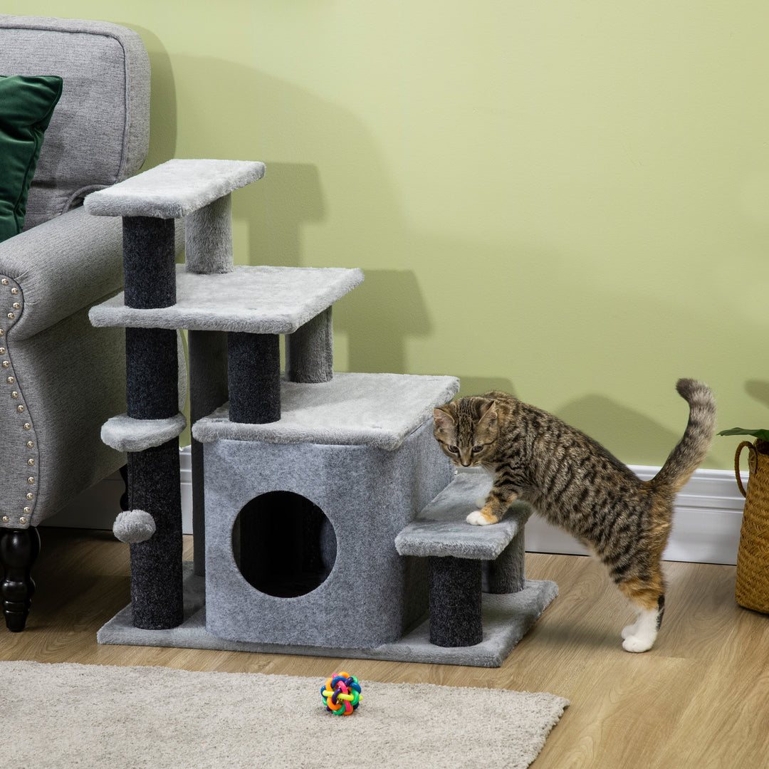 Pet Stairs: Adjustable Height Steps with Detachable Cover