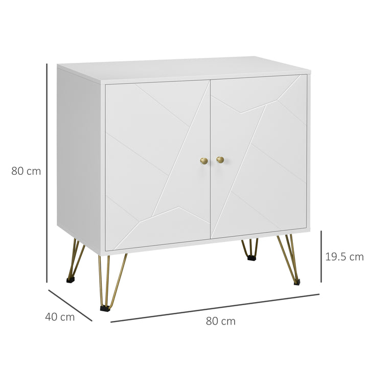 HOMCOM Slim Sideboard Cabinet