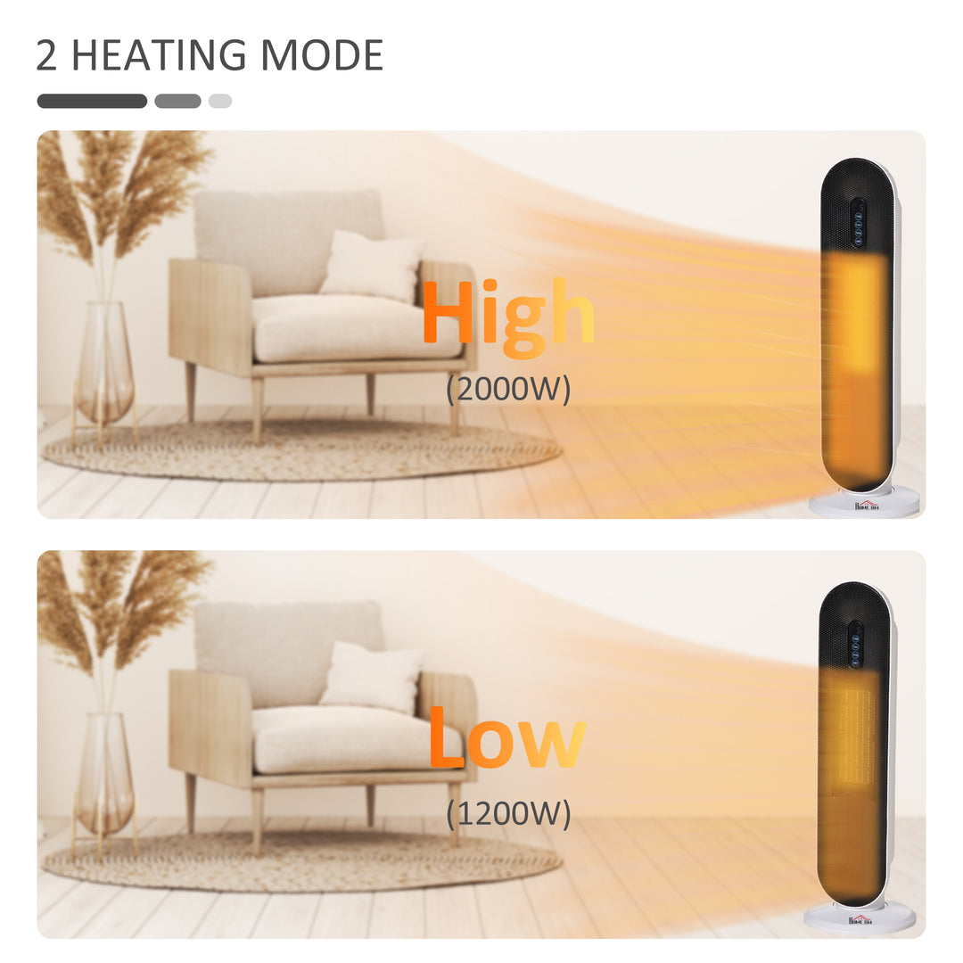 Tower Heater w/ 45 Degree Oscillation