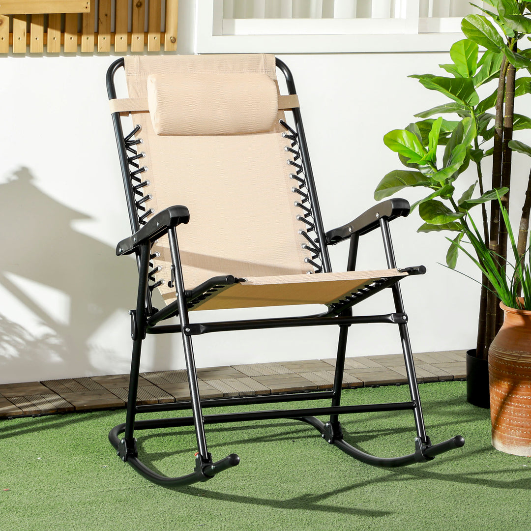 Outdoor Folding Rocking Chair