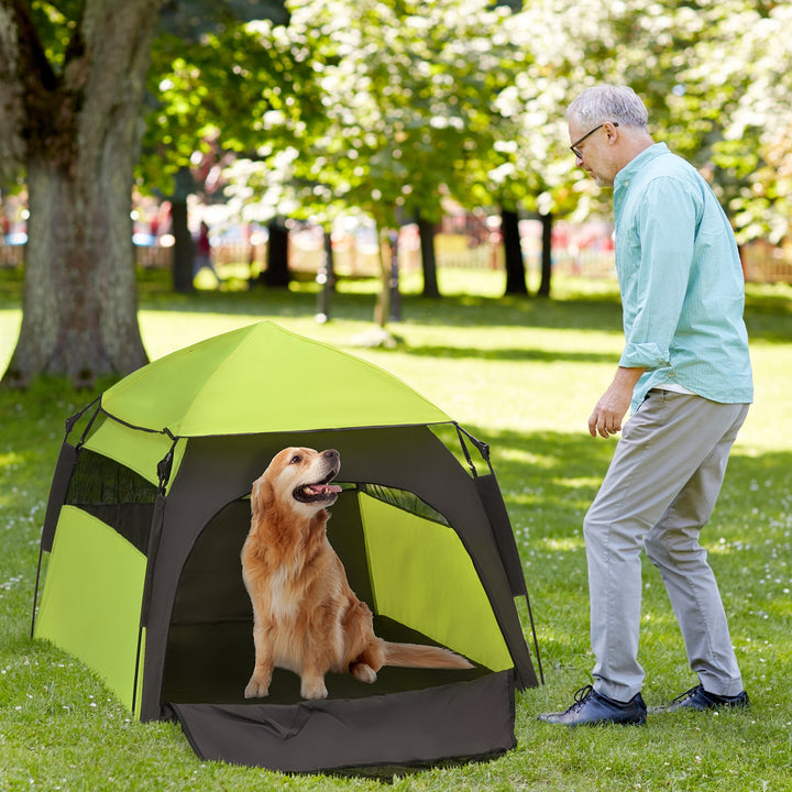 Foldable Dog Cat Tent with Waterproof Oxford