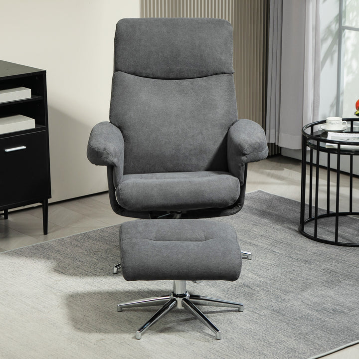 Recliner Chair with Footstool