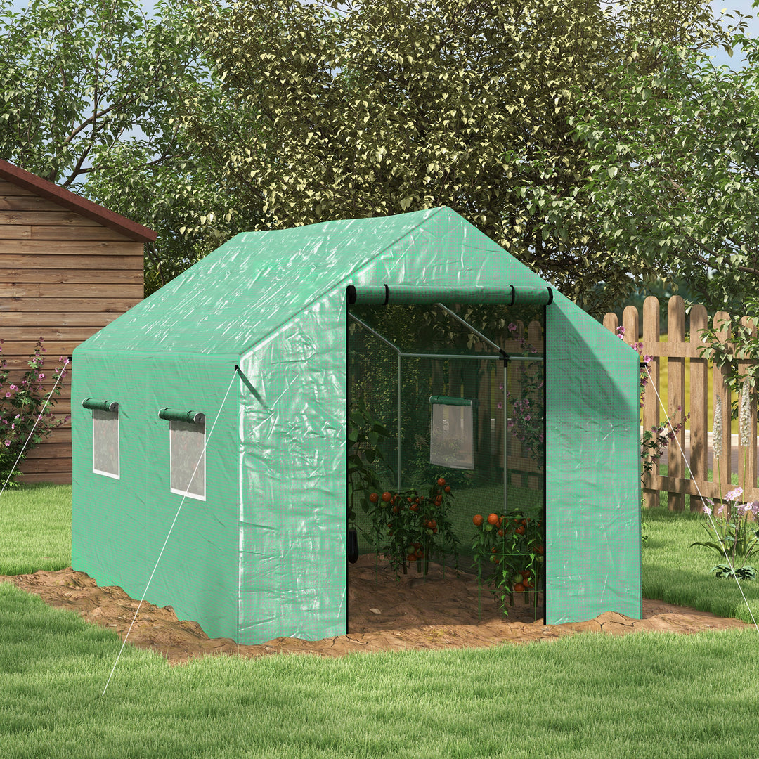 Polyethylene Walk-in Polytunnel Greenhouse