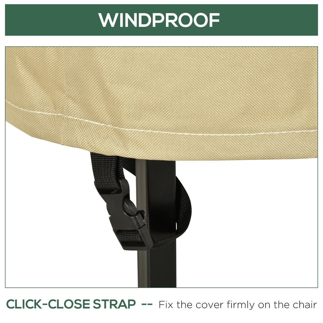 Weatherproof Furniture Shield: 600D Oxford Fabric for Wicker Chairs