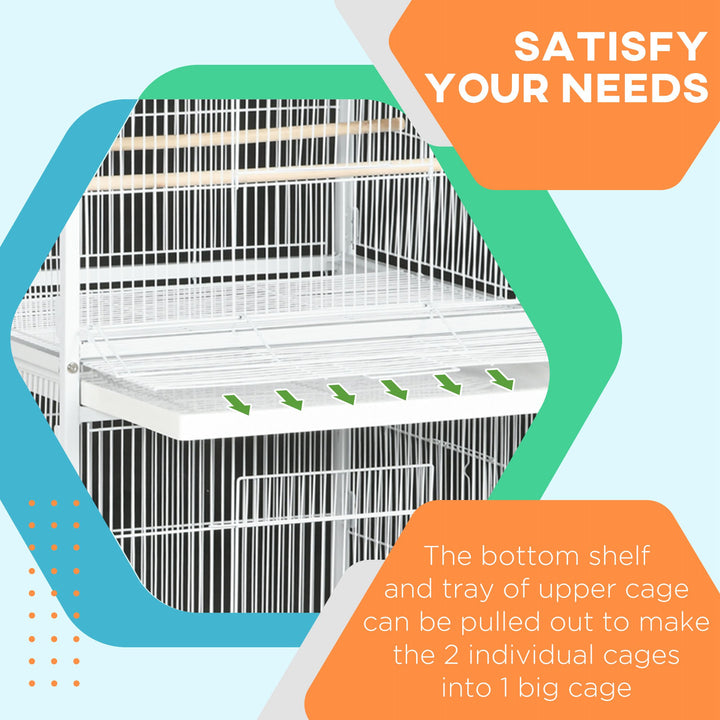 Budgie Cage with Rolling Stand