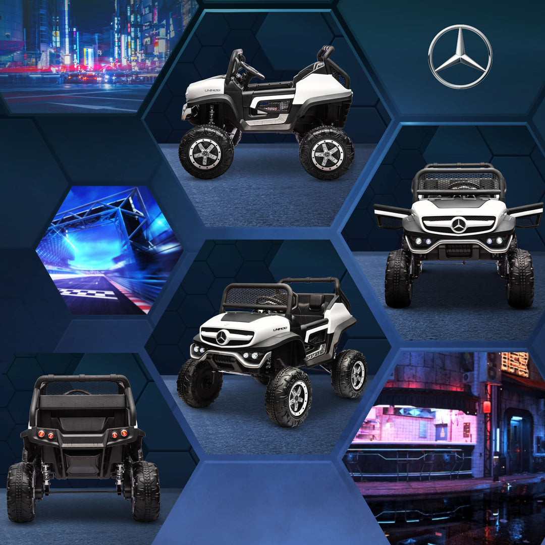 Mercedes-Benz Kids' Ride-On: 12V Battery Power