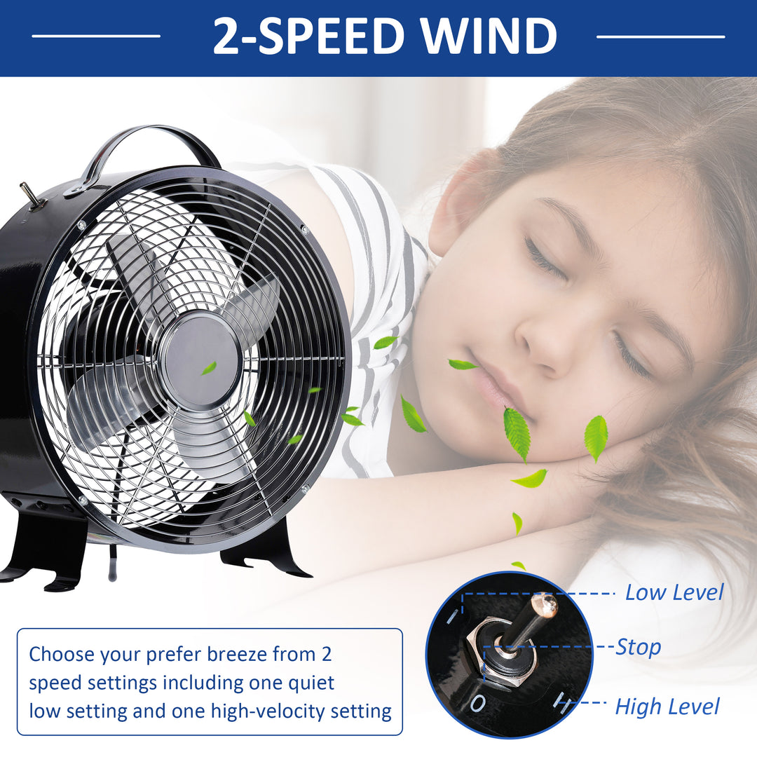 Personal Zephyr: Compact 26cm Desk Fan