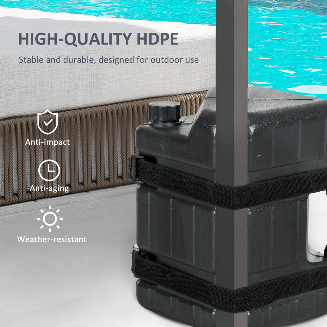 HDPE Gazebo Weights Set of 4