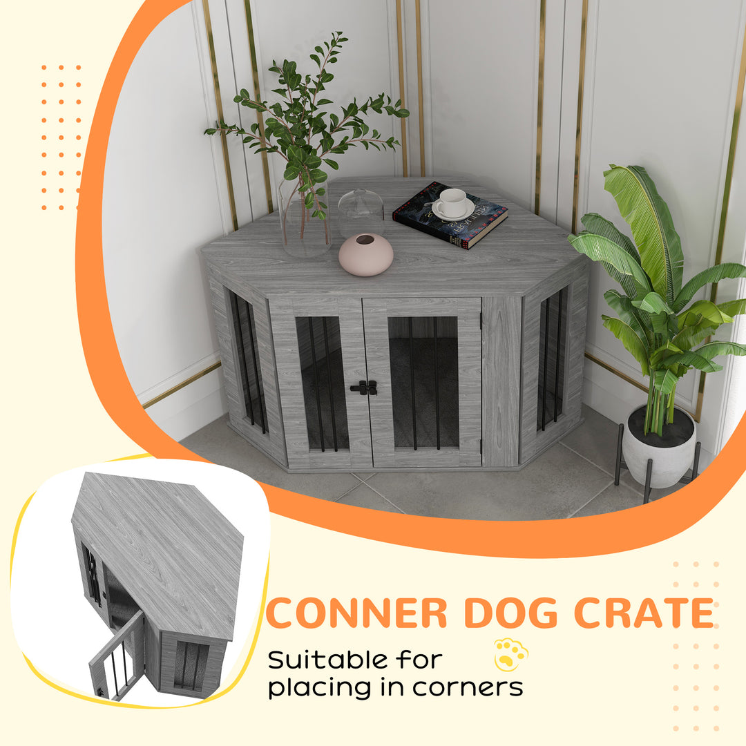 Dog Crate with Cushion