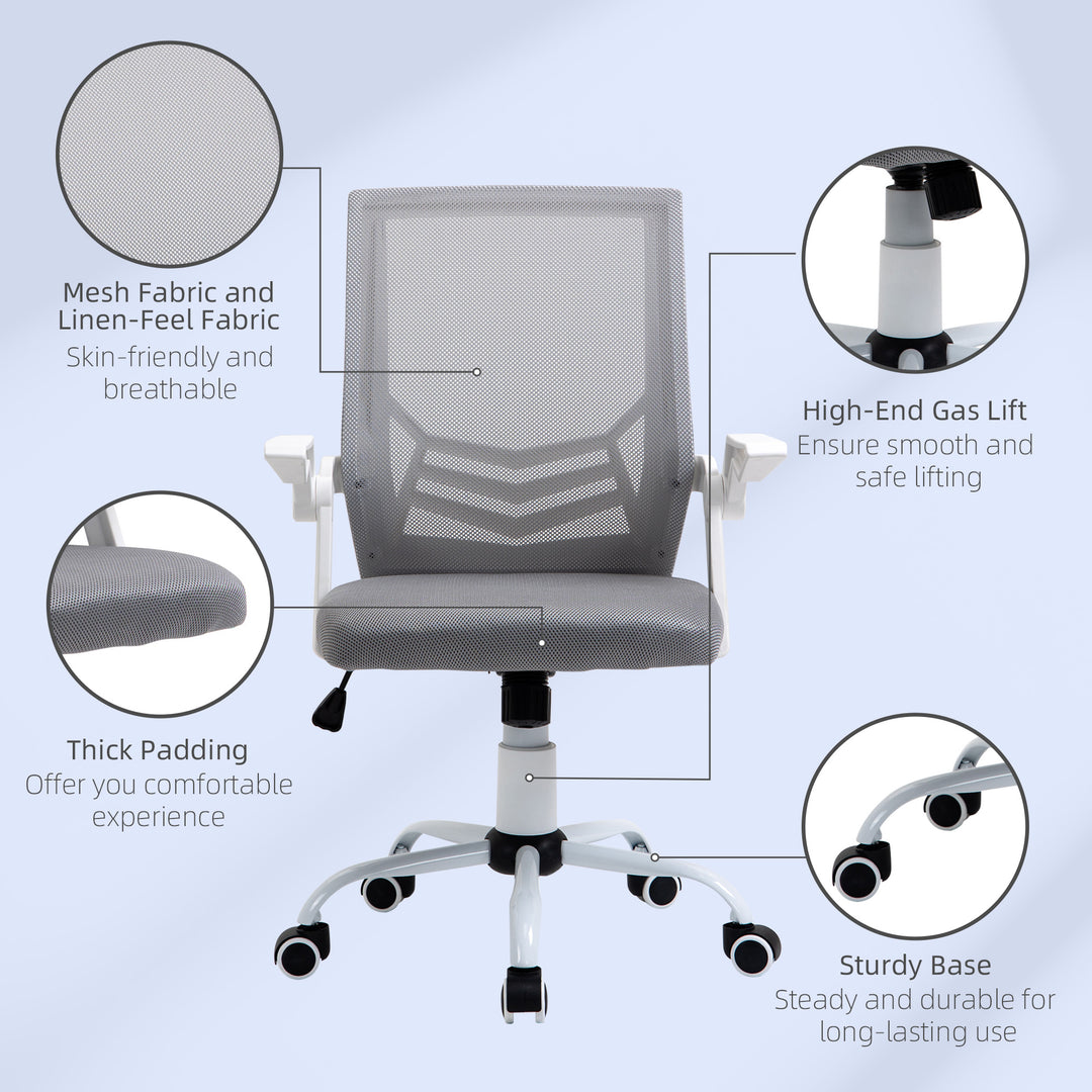 Vinsetto Mesh Office Chair, Grey