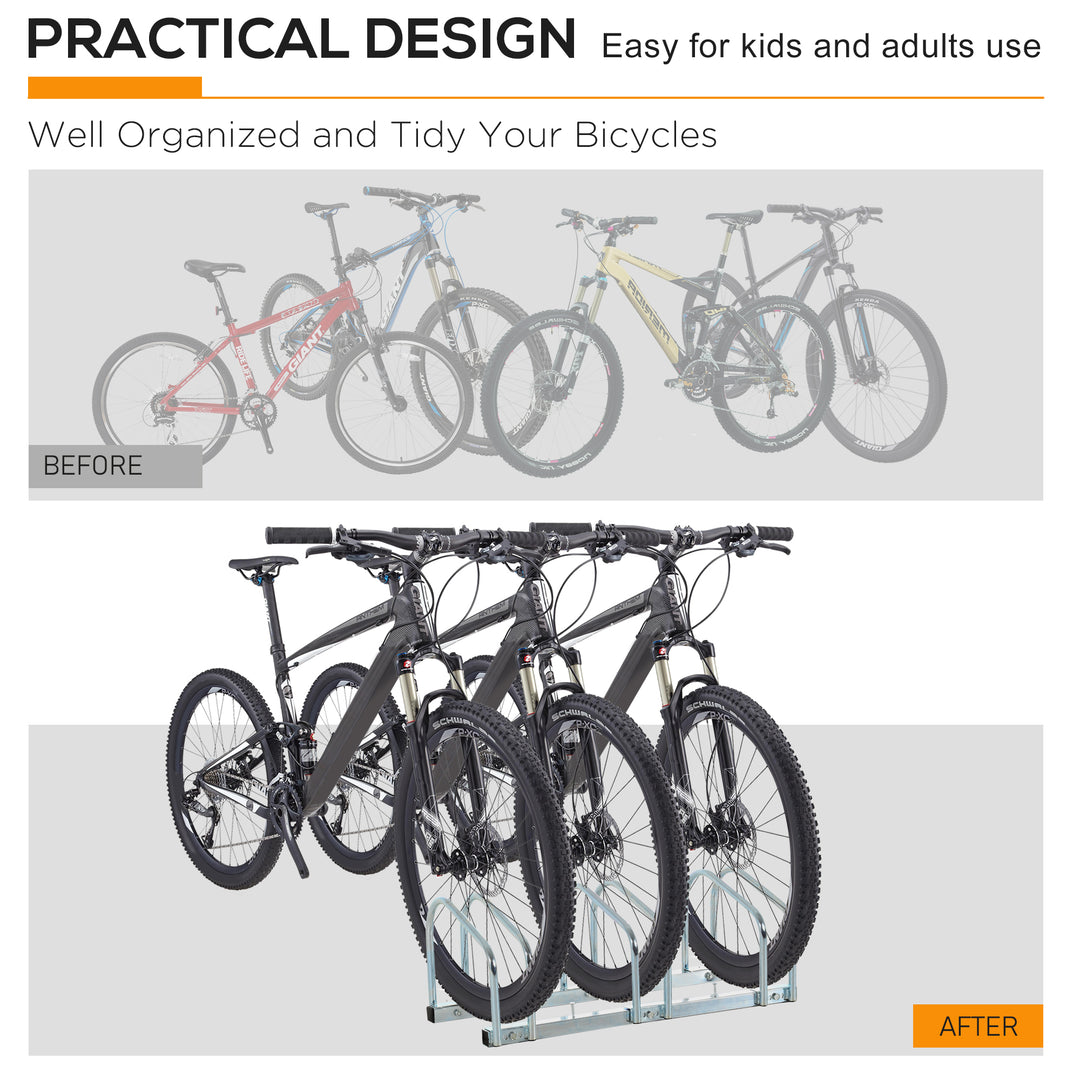 Bicycle Parking Stand for 3 Bikes