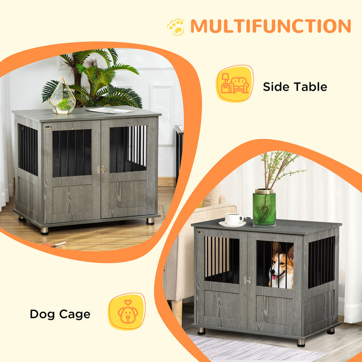 Pet Kennel End Table