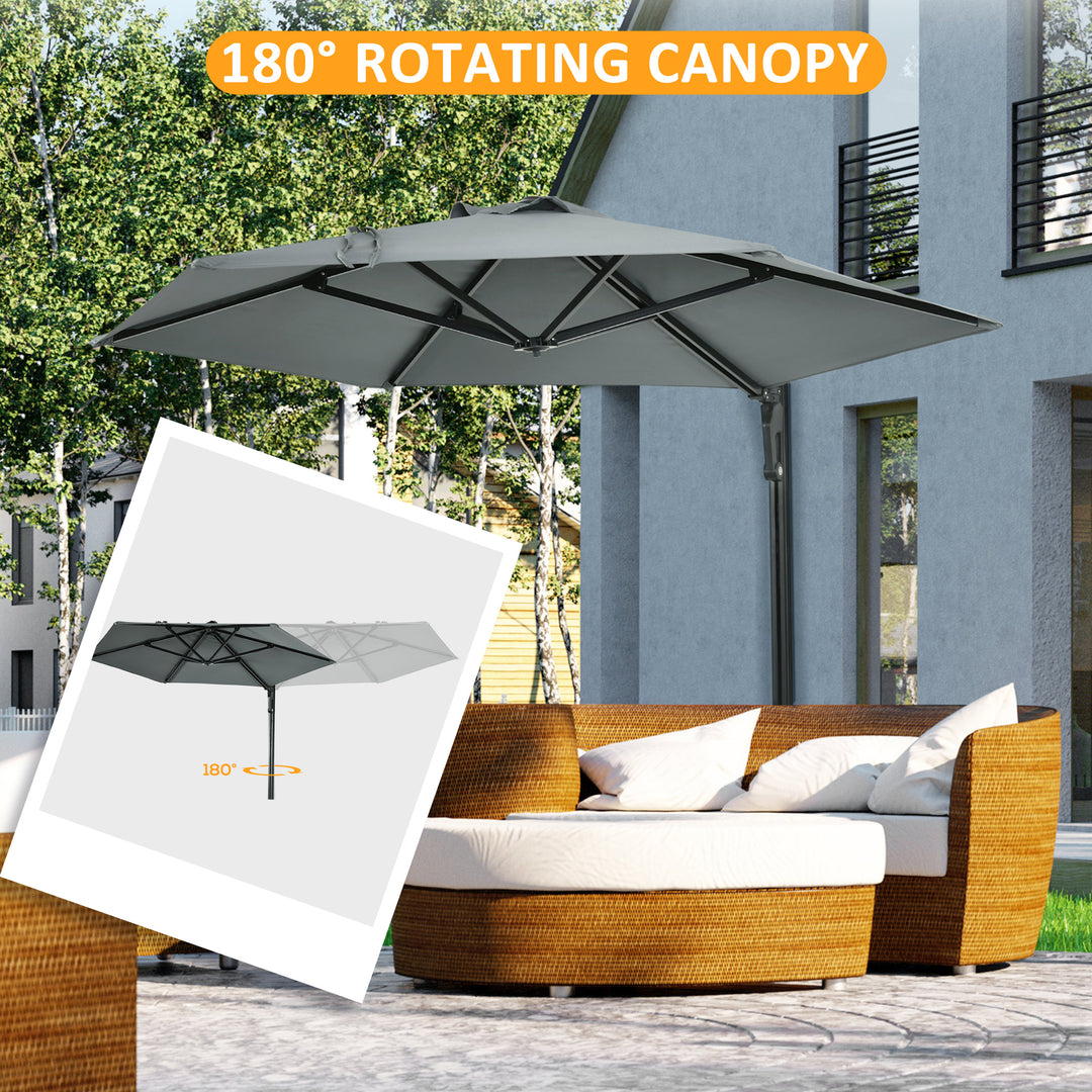 Waterproof Wall Mounted Parasol