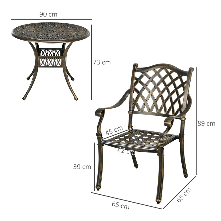 5-Piece Outdoor Furniture Dining Set