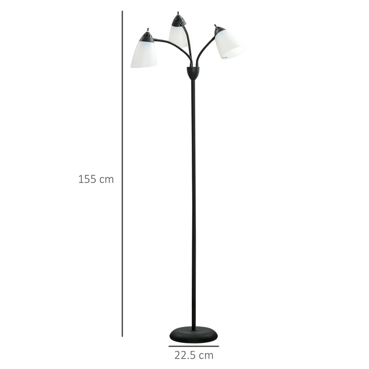 Arc Illuminator: Adjustable Industrial Standing Lamp for Bedroom & Lounge