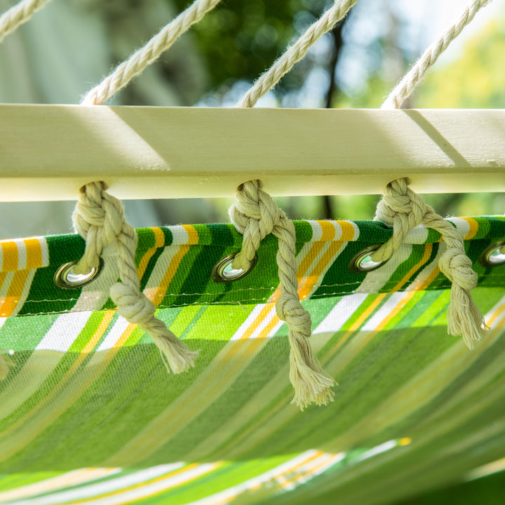 Striped Hammock with Pillow