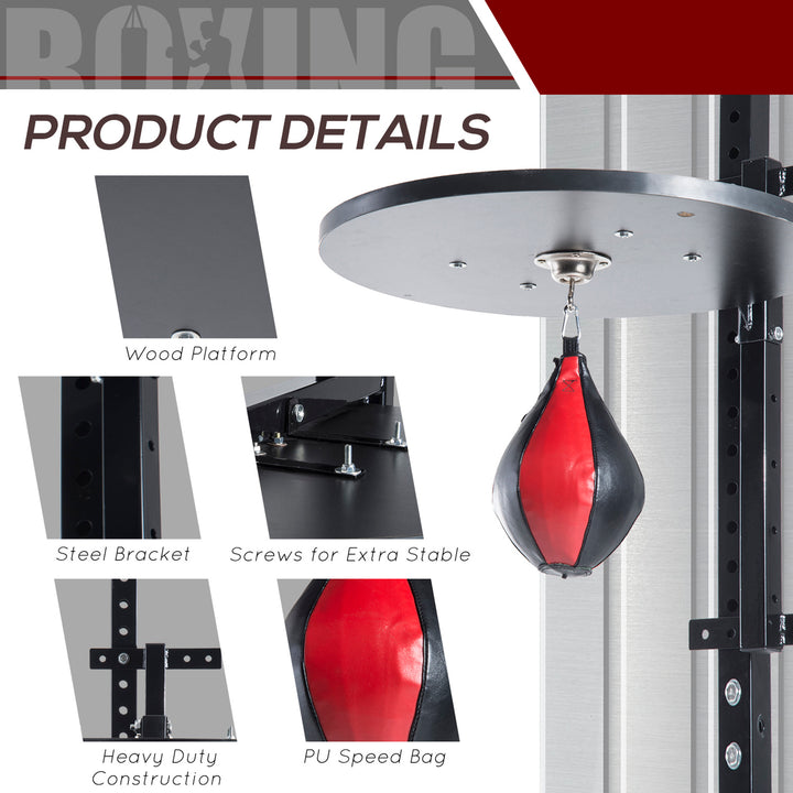 Speedball Platform with Punch Bag