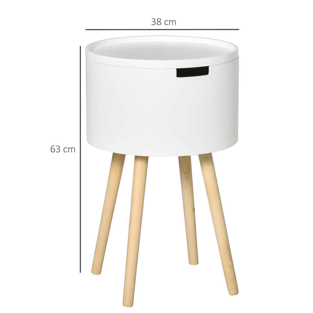 HOMCOM Modern Side Table