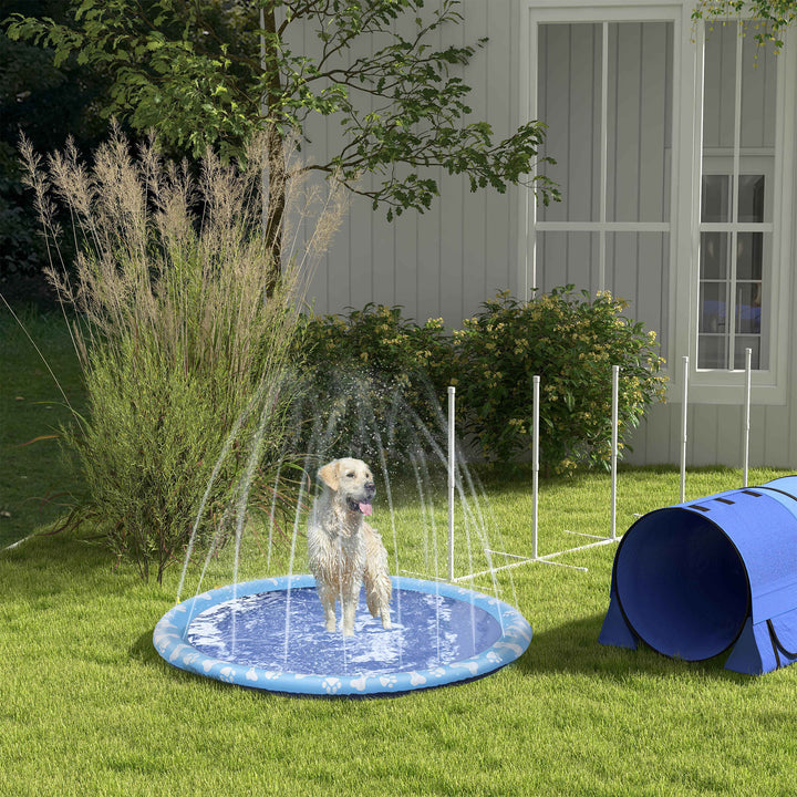 Splash Pad Sprinkler 170cm for Dogs