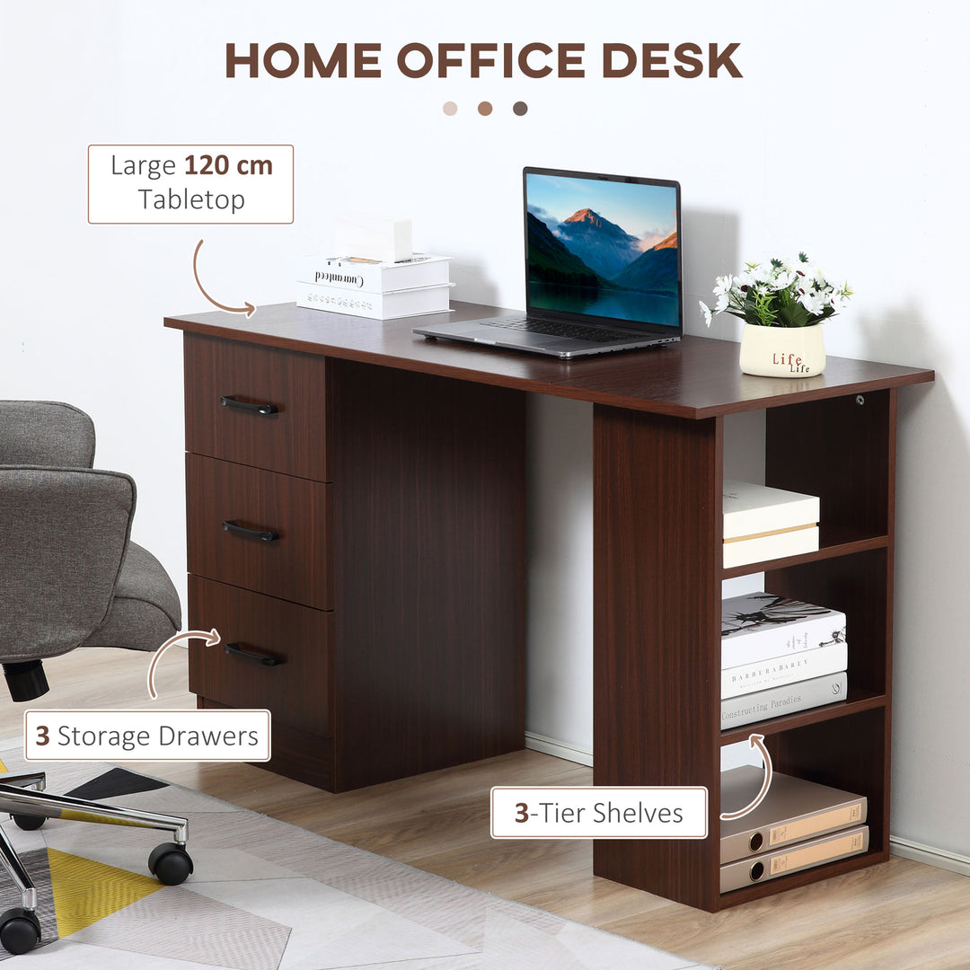 HOMCOM Office Desk with Storage