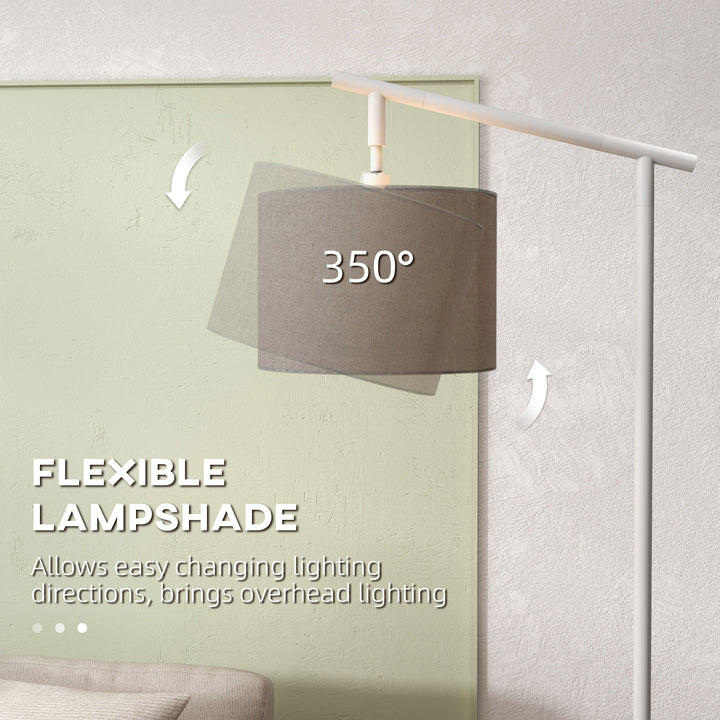 Modern Floor Lights with 350° Rotating Lampshade