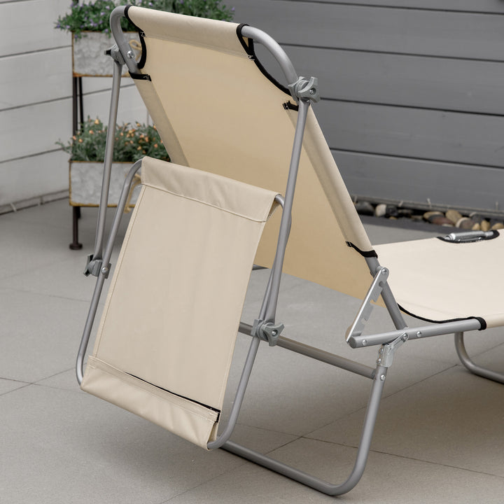 Sun Lounger with Reclining Back