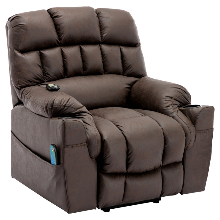 Electric Recliner Massage Chair with Heating and Power Lift