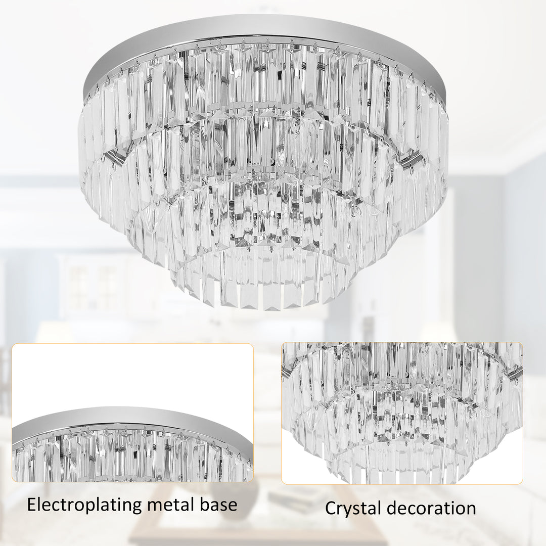 Crystal Ceiling Lamp K9 Crystal to Catch the Light