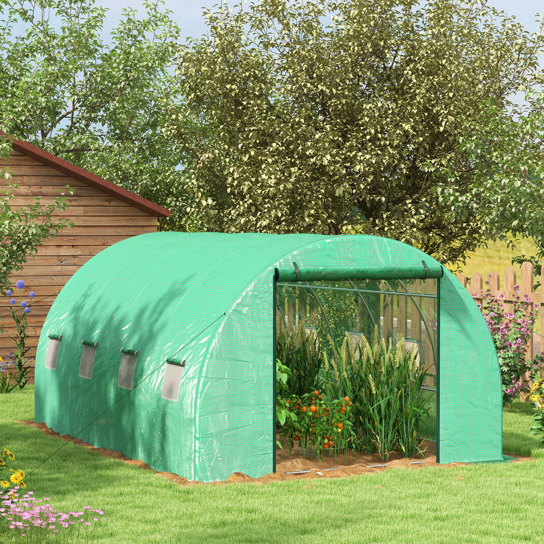 Sprinkler System Polytunnel Greenhouse